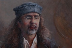 Jack Liberman,  Professor Masood, oil
