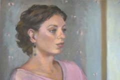 Tricia Kaman, Pretty in Pink, Oil